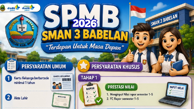 SPMB SMAN 3 BABELAN 2026